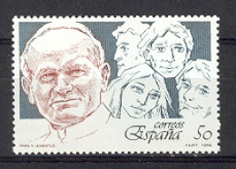 Spain 1989 - Papa Y Juventud Ed 3022 (**) - Unused Stamps