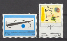 Spain 1993 - Europa - Miro Ed 3250-51 (**) - Unused Stamps