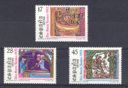 Spain 1993 - A. Jacobeo Ed 3252-54 (**) - Unused Stamps