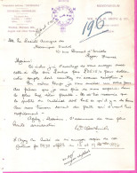 Stationery Memorandum From WM. R & W.Smith Woolen, Worsted, Silk Edison-Bell Phonograph Glasgow Time Stamp 1895 - Reino Unido