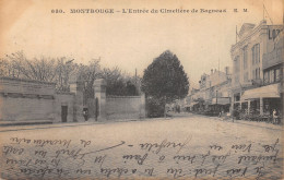 92-MONTROUGE-ENTREE DU CIMETIERE DE BAGNEUX-N°6031-G/0287 - Montrouge