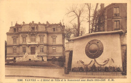 92-VANVES-HOTEL DE VILLE-N°6031-F/0375 - Vanves