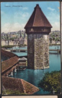 LUZERN Wasserturm 1911 - Autres & Non Classés