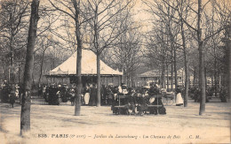 75-PARIS 6e-JARDINS DU Luxembourg-CHEVAUX DE BOIS-N°6032-F/0003 - Paris (06)