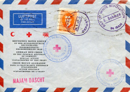 1969 Persia German Red Cross White Revolution - Irak