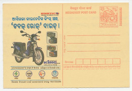 Postal Stationery India 2004 Moped - Kinetic King - Motorbikes