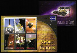 Mikronesien Block 162 + 1727-1732 Postfrisch Venus Express #NB056 - Micronésie
