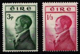 Irland 118-119 Postfrisch Robert Emmet #NB087 - Other & Unclassified