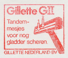 Meter Cut Netherlands 1976 Razor - Gilette GII - Autres & Non Classés