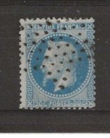 N 29A Ob étoile - 1863-1870 Napoleon III With Laurels