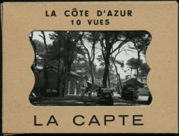 LA CAPTE 1940 "La Côte D’Azur" Bloc De 10 Petites Photos Originales - Europe