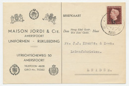 Firma Briefkaart Amersfoort 1950 - Uniform / Rijkleding - Non Classés