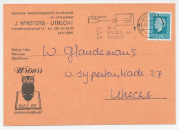 Firma Briefkaart Utrecht 1975 - Uil / Boekhandel - Sin Clasificación