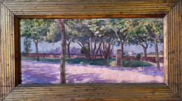 Parco Pubblico 1900 "Public Park" - Oils