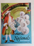 Portugal Loterie Bicentenaire Avis Officiel Affiche 1983 Loteria Bicentennial Lottery Official Notice Poster - Biglietti Della Lotteria