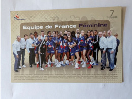 CP - Handball équipe De France Féminine - Balonmano