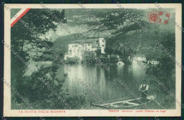 Trento Lago Di Toblino Castel Cartolina ZC2948 - Trento