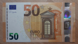 (B12) - Billet 50€ 2017 - Christine Lagarde – U036A1 - 50 Euro