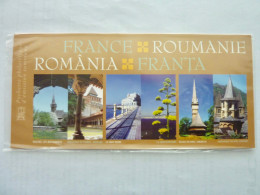 France Bloc Souvenir émission Commune 2004 France- Roumanie - Souvenir Blocks & Sheetlets