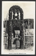 CPA Nouvelle Zélande Maori Non Circulé Totem Femme Woman - Nouvelle-Zélande