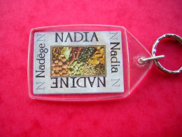 Prénom NADINE NADIA NADEGE Porte Clés Clefs - Portachiavi