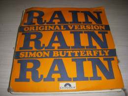 DISQUE VINYL 45 Tours Simon BUTTERFLY RAIN RAIN RAIN - RAINBOW - Sonstige