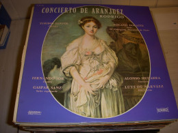 DISQUE VINYL 33 Tours CONCIERTO DE ARANJUEZ RODRIGO Direction ROLAND DOUATTE - Other