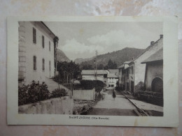 CPA 74 SAINT JEOIRE Vue D'une Rue - Saint-Jeoire