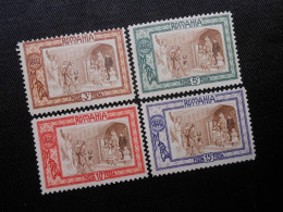 Rumänien Mi 208-211*  1907 -  Lot 368 - Unused Stamps