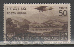 ITALIA 1936 - Orazio Posta Aerea 50 C. - Correo Aéreo