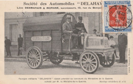 PARIS  - SOCIETE DES AUTOMOBILES DELAHAYE / 10 RUE DU BANQUIER Fourgon Miiitaire - Camions & Poids Lourds