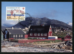 GREENLAND (1997) Carte Maximum Card - 200 Anniversary Nanortalik - Cartes-Maximum (CM)