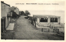 20A - Albo-Plage - Hotel Paolini - Spécialité De Langoustes - 6841 - Autres & Non Classés