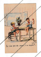 FANTAISIE - Garçons Jouant Aux Cartes - Illustrateur Annette VERBIER ( B373) - Sonstige & Ohne Zuordnung