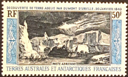 TAAF Découverte De La Terre Adélie Par Dumont D'Urville, PA N°8, Sans Charnière, Poste Aérienne - Unused Stamps