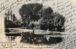 Niort * 1901 * La Sèvre En Aval Des Ponts Mains Au Mois De Juillet ! * Pêche à La Ligne Pêcheurs - Niort