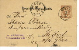 Empire AUTRICHIEN Timbre Type N°40  CORRESPONDENZ KARTE DE 1888 - Postcards