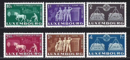 Luxembourg Yv 443/48 L'Europe Unie ** - European Ideas