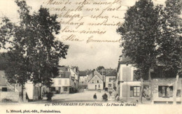 77 - Seine Et Marne - Donnemarie-en-Montois - La Place Du Marché - 6847 - Dammarie Les Lys