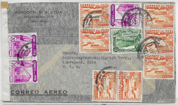 Peru 1942 EXAMINED Airmail Letter To USA (Lima To Cleveland) - Peru