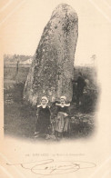 Pont Aven * 1902 * Le Menhir De Kerangasker * Dolmen Pierre Monolithe Mégalithe Pierres * Coiffe Costume - Pont Aven