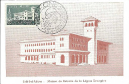 Carte Maximum ALGERIE N° 334 Ceres - Cartoline Maximum