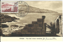 Carte Maximum ALGERIE N° 327 Ceres - Tarjetas – Máxima