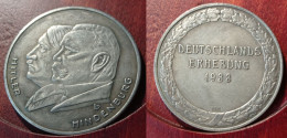 GERMANIA 3° REICH MONETA COMMEMORATIVA DEUTSCHLANDS ERHEBUNG1933 HITLER HINDENBURG  - ALLEMAGNE - DEUTSCHLAND - COD:AB8 - Other - Europe