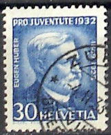 Schweiz Suisse 1932: Eugen Huber Zu WI 64 Mi 265 Yv 266 Mit Stempel ZÜRICH 4.II.33 (Zumstein CHF 12.00) - Used Stamps