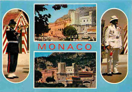 Monaco - Le Palais Princier - Multivues - La Garde - Militaria - CPM - Voir Scans Recto-Verso - Prinselijk Paleis