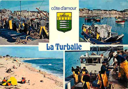 44 - La Turballe - Multivues - Blasons - Plage - Bateaux - Marins Pecheurs - CPM - Voir Scans Recto-Verso - La Turballe