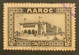 1933 MAROC HÔTEL DES PTT CASABLANCA - OBLITERE - Used Stamps