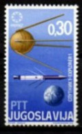 YOUGOSLAVIE    -  1967  .  Y&T N° 1110 ** .  Espace  /  Explorer 1 - Unused Stamps