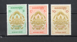 KHMERE  N° 281 à 283   NEUFS SANS CHARNIERE  COTE 3.00€    ARMOIRIE - Kampuchea